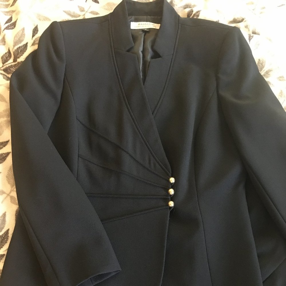 Black Suit by TAHARI